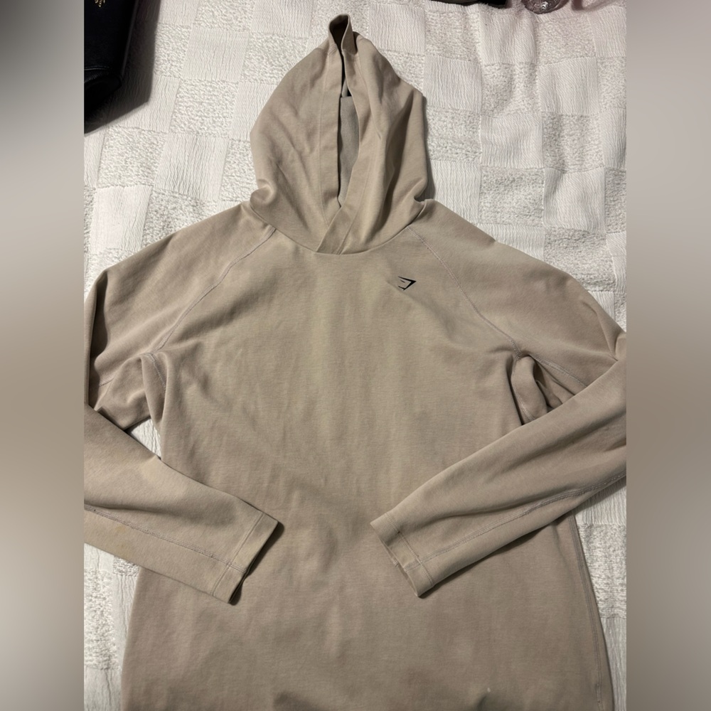 Gymshark Light Tan Hoodie